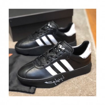 Y-3 2019 Mens Leather Sneakers 