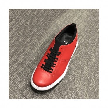 Ferragamo 2019 Mens Leather Sneakers - 페라가모 2019 남성용 레더 스니커즈, FGMS0116,Size(245 