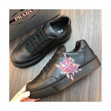 Prada 2019 Mens Leather Sneakers - 프라다 2019 남성용 레더 스니커즈,PRAS0242,Size(240 