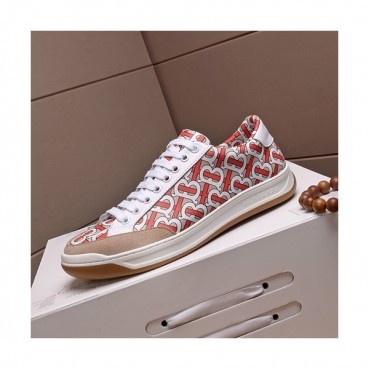 Burberry 2019 Mens Leather Sneakers - 버버리 2019 남성용 레더 스니커즈 BURS0063,Size(240 