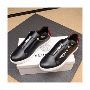 Versace 2019 Mens Leather Sneakers - 베르사체 2019 남성용 레더 스니커즈 VERS0258,Size (240 