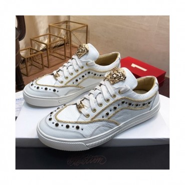 Versace 2019 Mens Leather Sneakers - 베르사체 2019 남성용 레더 스니커즈 VERS0237,Size (240 