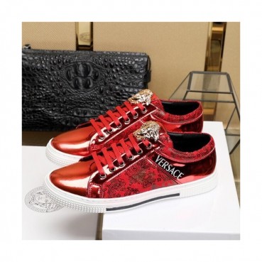 Versace 2019 Mens Leather Sneakers - 베르사체 2019 남성용 레더 스니커즈 VERS0227,Size (240 