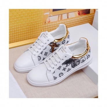 Louis Vuitton 2019 Mens Leather & Denim Sneakers - 루이비통 2019 남성용 레더&데님 스니커즈 LOUS0414,Size(240 