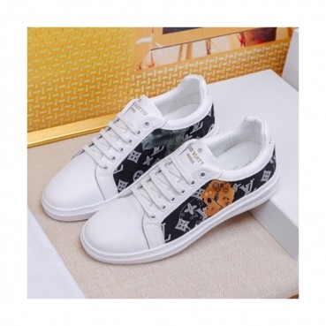 Louis Vuitton 2019 Mens Leather & Denim Sneakers - 루이비통 2019 남성용 레더&데님 스니커즈 LOUS0413,Size(240 