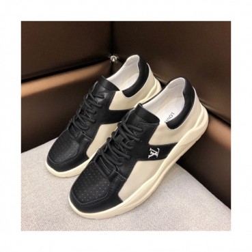 Louis Vuitton 2019 Mens Leather Sneakers - 루이비통 2019 남성용 레더 스니커즈 LOUS0411,Size(240 