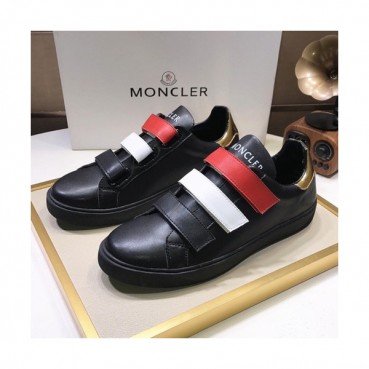 Moncler 2019 Mens Leather Sneakers - 몽클레어 2019 남성용 레더 스니커즈 ,MONCS0026,Size(240 