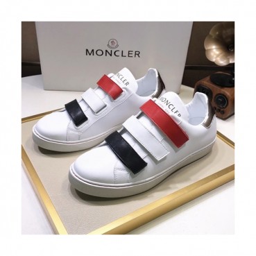 Moncler 2019 Mens Leather Sneakers - 몽클레어 2019 남성용 레더 스니커즈 ,MONCS0025,Size(240 