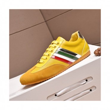 Dolce&Gabbana 2019 Mens Leather Sneakers  - 돌체앤가바나 2019  남성용 레더 스니커즈 DGS0130,Size(240 