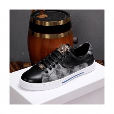 Versace 2019 Mens Leather Sneakers - 베르사체 2019 남성용 레더 스니커즈 VERS0191,Size (240 