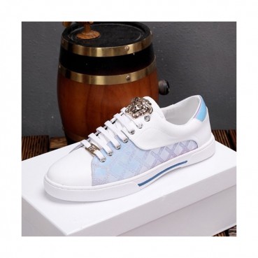 Versace 2019 Mens Leather Sneakers - 베르사체 2019 남성용 레더 스니커즈 VERS0190,Size (240 