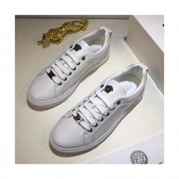 Versace 2019 Mens Leather Sneakers - 베르사체 2019 남성용 레더 스니커즈 VERS0181,Size (240 