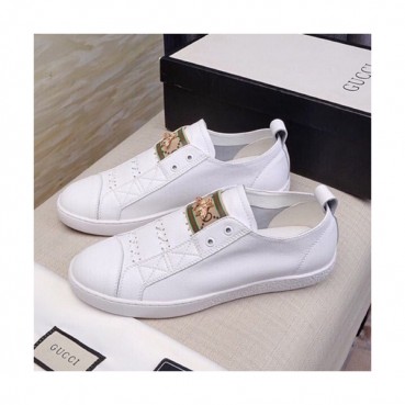 Gucci 2019 Mens Leather Sneakers - 구찌 2019 남성용 레더 스니커즈 GUCS0500,Size(240 