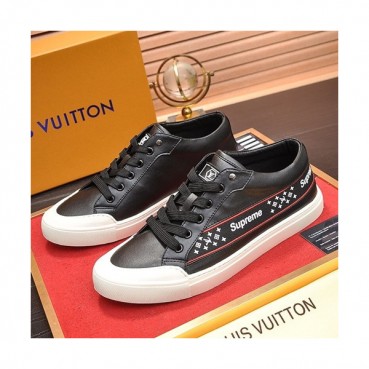 Louis Vuitton 2019 Mens Leather Sneakers - 루이비통 2019 남성용 레더 스니커즈 LOUS0393,Size(240 