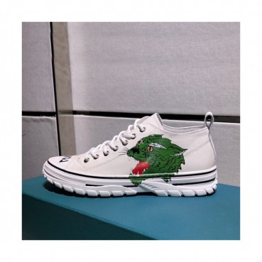 Gucci 2019 Mens Leather Sneakers - 구찌 2019 남성용 레더 스니커즈 GUCS0490,Size(240 