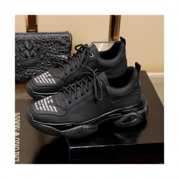 Armani 2019 Mens Leather Sneakers  - 알마니 2019 남성용 레더 스니커즈 ARMS0094,Size(240 