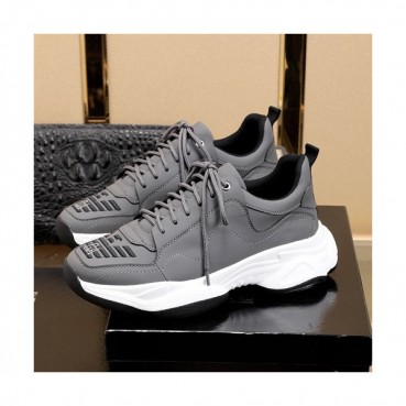 Armani 2019 Mens Leather Sneakers  - 알마니 2019 남성용 레더 스니커즈 ARMS0093,Size(240 