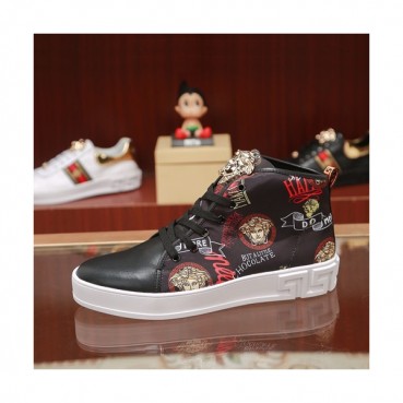 Versace 2019 Mens Leather Sneakers - 베르사체 2019 남성용 레더 스니커즈 VERS0146,Size (240 