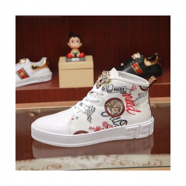 Versace 2019 Mens Leather Sneakers - 베르사체 2019 남성용 레더 스니커즈 VERS0145,Size (240 