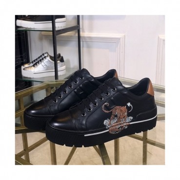 Hermes 2019 Ladies Leather Sneakers - 에르메스 2019 여성용 레더 스니커즈 HERS0245.Size(225 