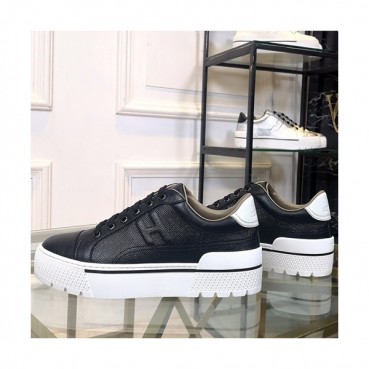 Hermes 2019 Ladies Leather Sneakers - 에르메스 2019 여성용 레더 스니커즈 HERS0242.Size(225 