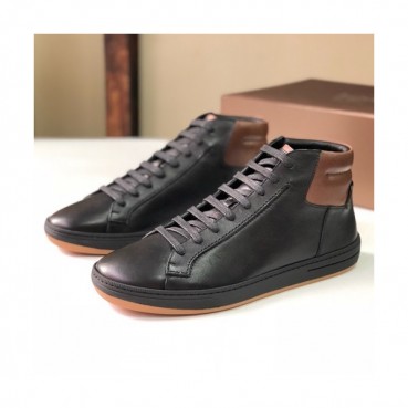 [매장판]Berluti 2019 Mens Leather Sneakers -  벨루티 2019 남성용 레더 스니커즈 BERTS0052.Size(245 
