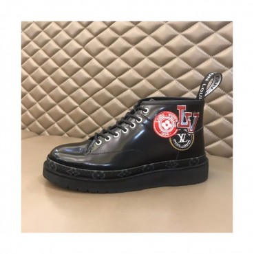Louis Vuitton 2019 Mens Leather Sneakers - 루이비통 2019 남성용 레더 스니커즈 LOUS0366.Size(240 