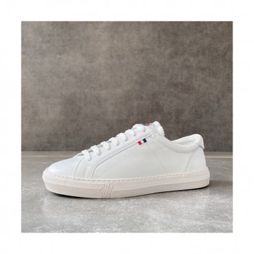 [매장판]Moncler 2019 Mm/Wm Leather Sneakers - 몽클레어 2019 남여공용 레더 스니커즈 ,MONCS0024,Size(225 