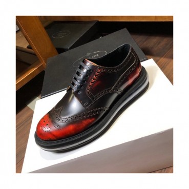Prada 2019 Mens Leather Sneakers - 프라다 2019 남성용 레더 스니커즈,PRAS00214,Size(245 