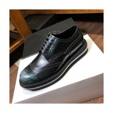 Prada 2019 Mens Leather Sneakers - 프라다 2019 남성용 레더 스니커즈,PRAS00213,Size(245 