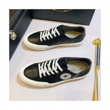 Prada 2019 Mens Leather Sneakers - 프라다 2019 남성용 레더 스니커즈,PRAS00212,Size(240 