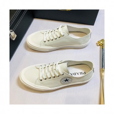 Prada 2019 Mens Leather Sneakers - 프라다 2019 남성용 레더 스니커즈,PRAS00211,Size(240 