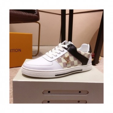 Louis Vuitton 2019 Mens Leather Sneakers - 루이비통 2019 남성용 레더 스니커즈 LOUS0362.Size(240 