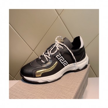 Versace 2019 Mens Leather Sneakers - 베르사체 2019 남성용 레더 스니커즈 VERS0136,Size (240 