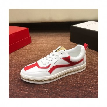 Gucci 2019 Mens Leather Sneakers - 구찌 2019 남성용 레더 스니커즈 GUCS0447,Size(240 