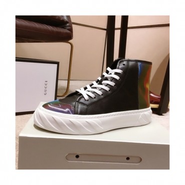 Gucci 2019 Mens Leather Sneakers - 구찌 2019 남성용 레더 스니커즈 GUCS0443,Size(240 