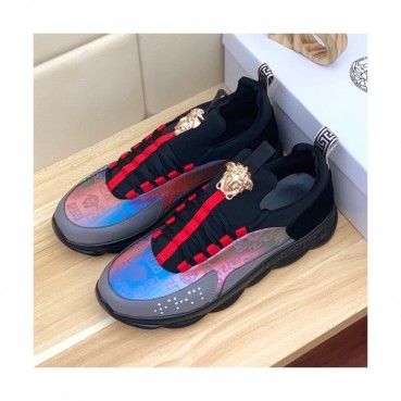 Versace 2019 Mens Leather Sneakers - 베르사체 2019 남성용 레더 스니커즈 VERS0130,Size (240 