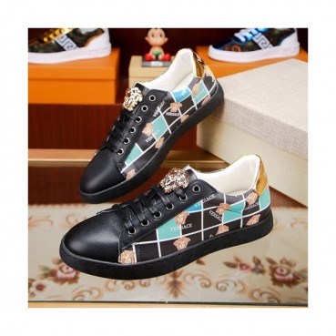 Versace 2019 Mens Leather Sneakers - 베르사체 2019 남성용 레더 스니커즈 VERS0128,Size (240 