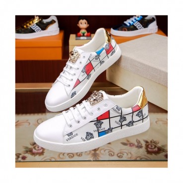 Versace 2019 Mens Leather Sneakers - 베르사체 2019 남성용 레더 스니커즈 VERS0127,Size (240 