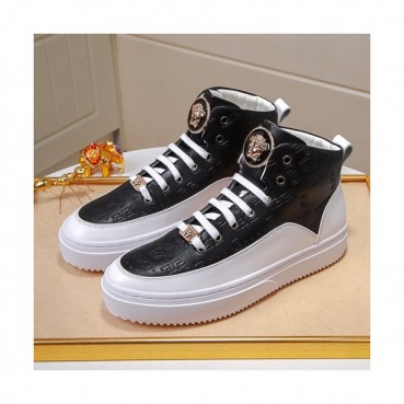 Versace 2019 Mens Leather Sneakers - 베르사체 2019 남성용 레더 스니커즈 VERS0125,Size (240 