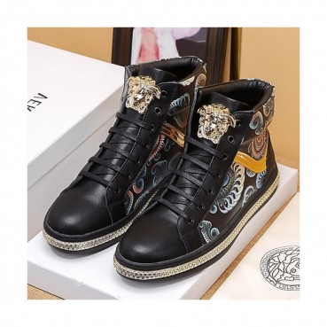 Versace 2019 Mens Leather Sneakers - 베르사체 2019 남성용 레더 스니커즈 VERS0124,Size (240 