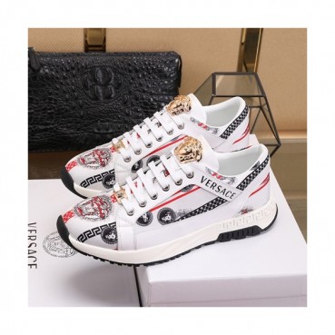 Versace 2019 Mens Leather Sneakers - 베르사체 2019 남성용 레더 스니커즈 VERS0121,Size (240 