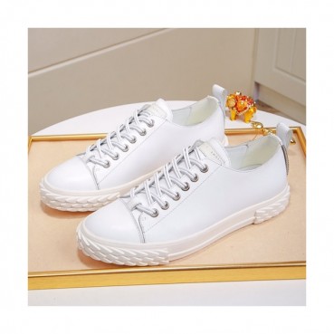 Giuseppe Zanoti 2019 Mens Leather Sneakers - 쥬세페자노티 2019 남성용 레더 스니커즈 GZS0037,Size(240 