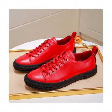 Giuseppe Zanoti 2019 Mens Leather Sneakers - 쥬세페자노티 2019 남성용 레더 스니커즈 GZS0035,Size(240 