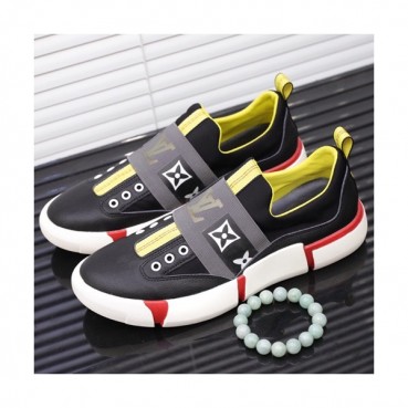 Louis Vuitton 2019 Mens Leather Sneakers - 루이비통 2019 남성용 레더 스니커즈 LOUS0357.Size(240 