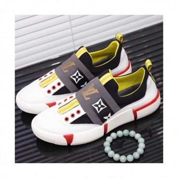 Louis Vuitton 2019 Mens Leather Sneakers - 루이비통 2019 남성용 레더 스니커즈 LOUS0356.Size(240 