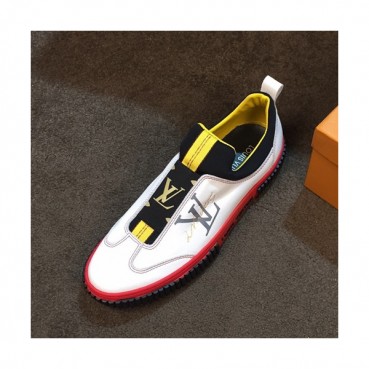 Louis Vuitton 2019 Mens Leather Sneakers - 루이비통 2019 남성용 레더 스니커즈 LOUS0354.Size(240 