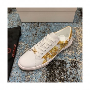 Versace 2019 Mens Leather Sneakers - 베르사체 2019 남성용 레더 스니커즈 VERS0119,Size (240 