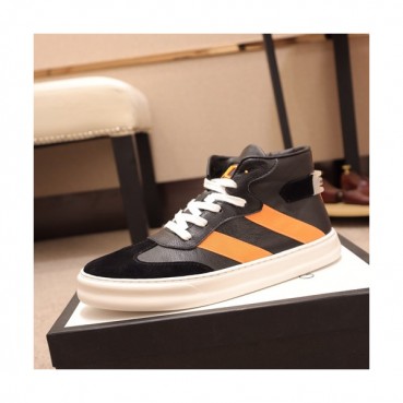 Gucci 2019 Mens Leather Sneakers - 구찌 2019 남성용 레더 스니커즈 GUCS0429,Size(240 