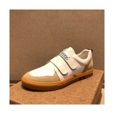Gucci 2019 Mens Leather Sneakers - 구찌 2019 남성용 레더 스니커즈 GUCS0427,Size(240 